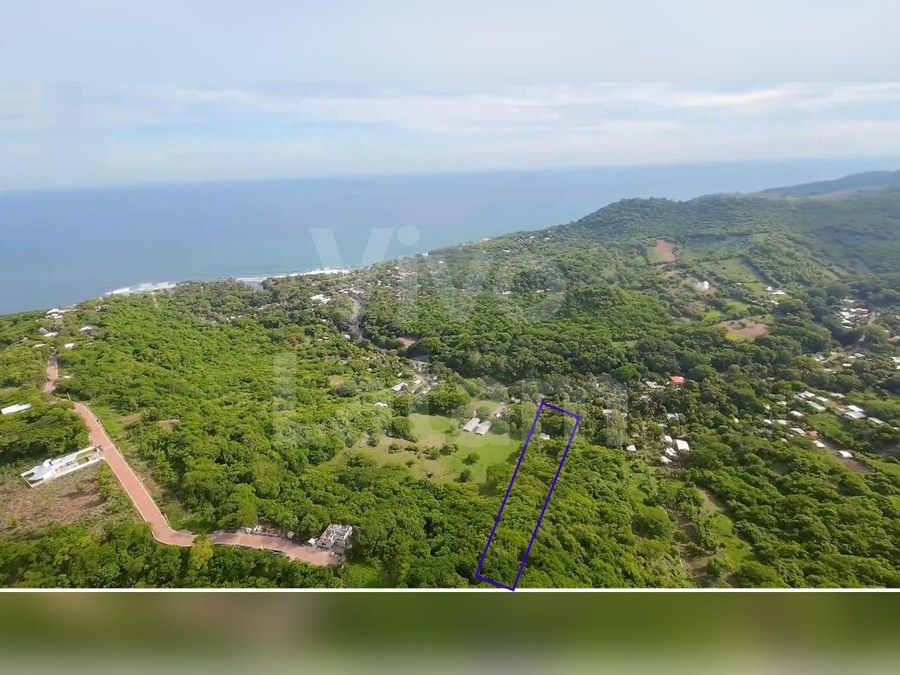 Residential lot for sale in Tamanique