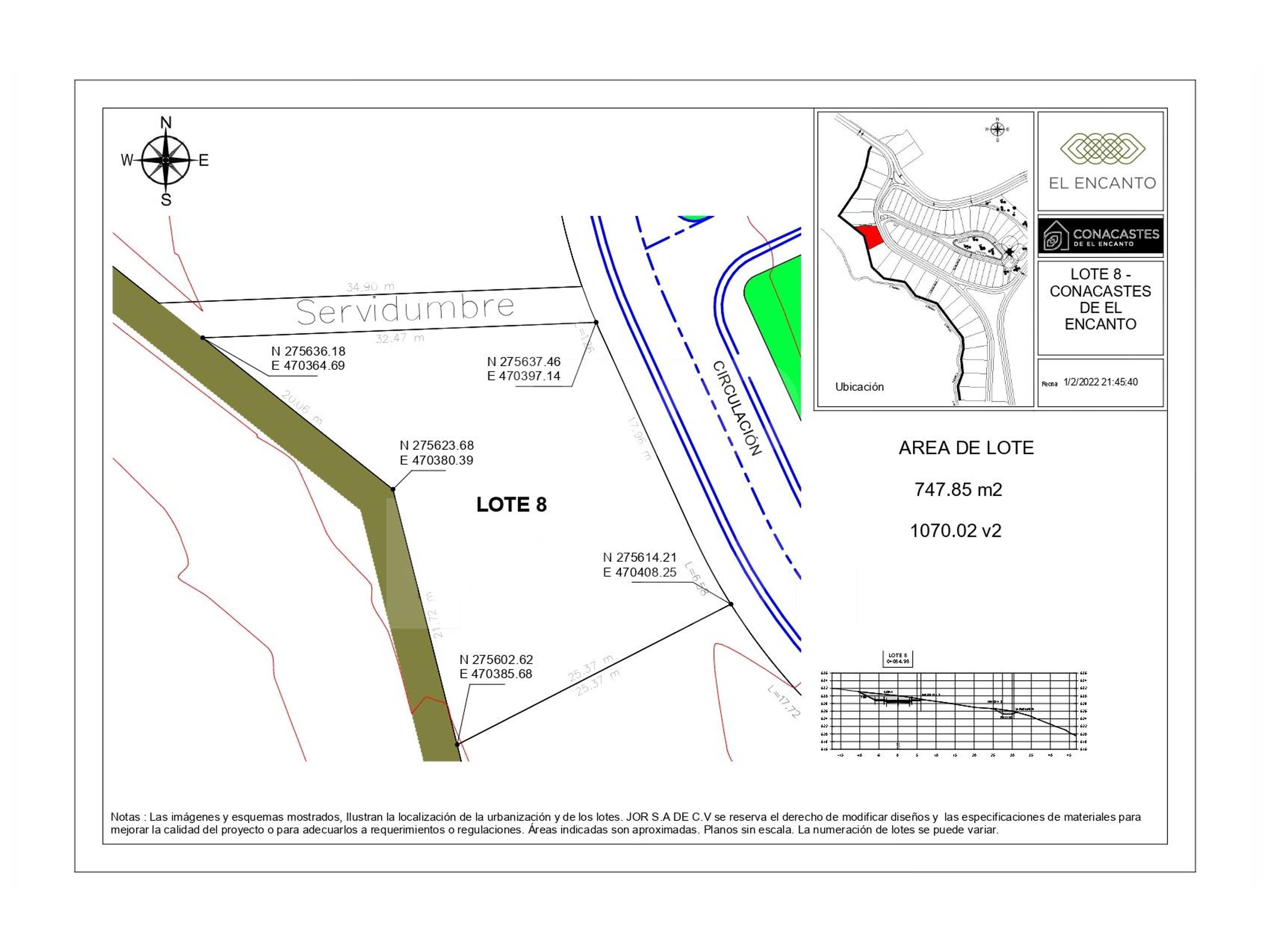 Lote en venta en El Encanto