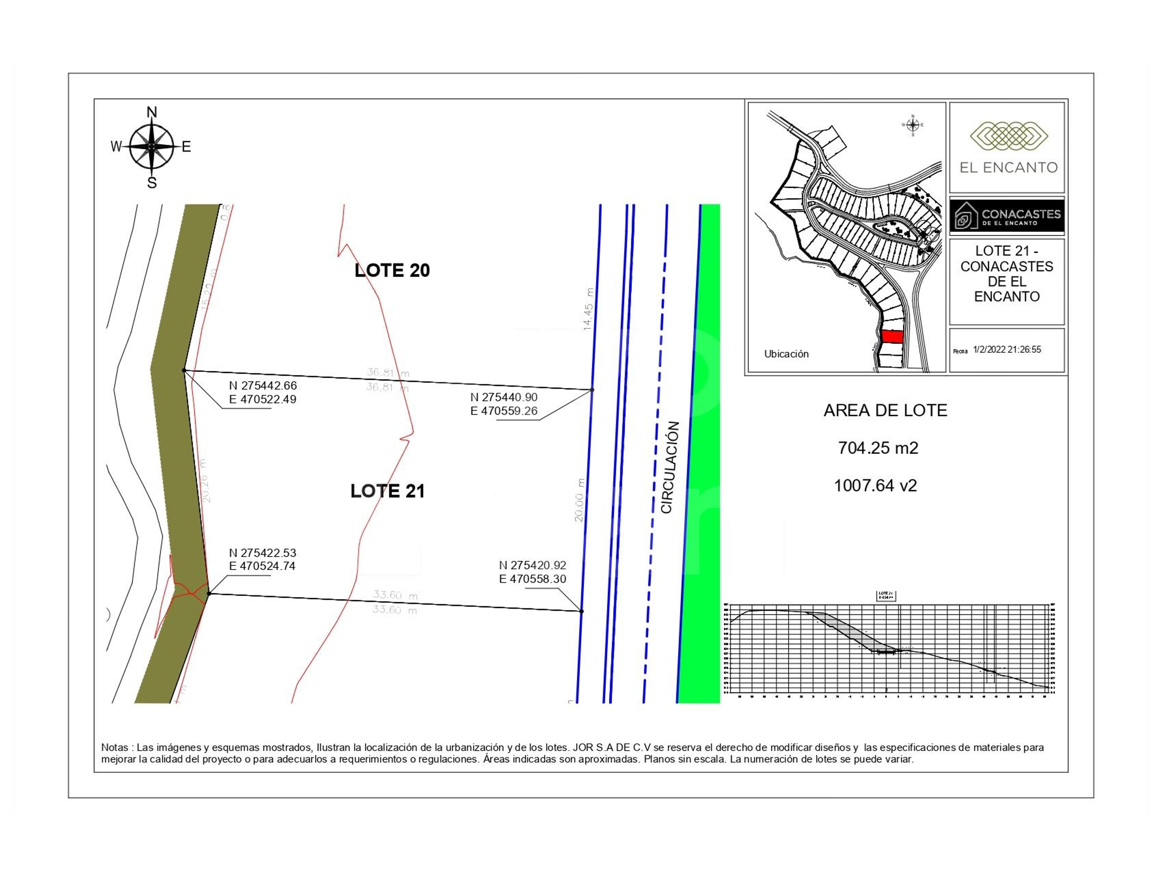 Lote en venta en El Encanto