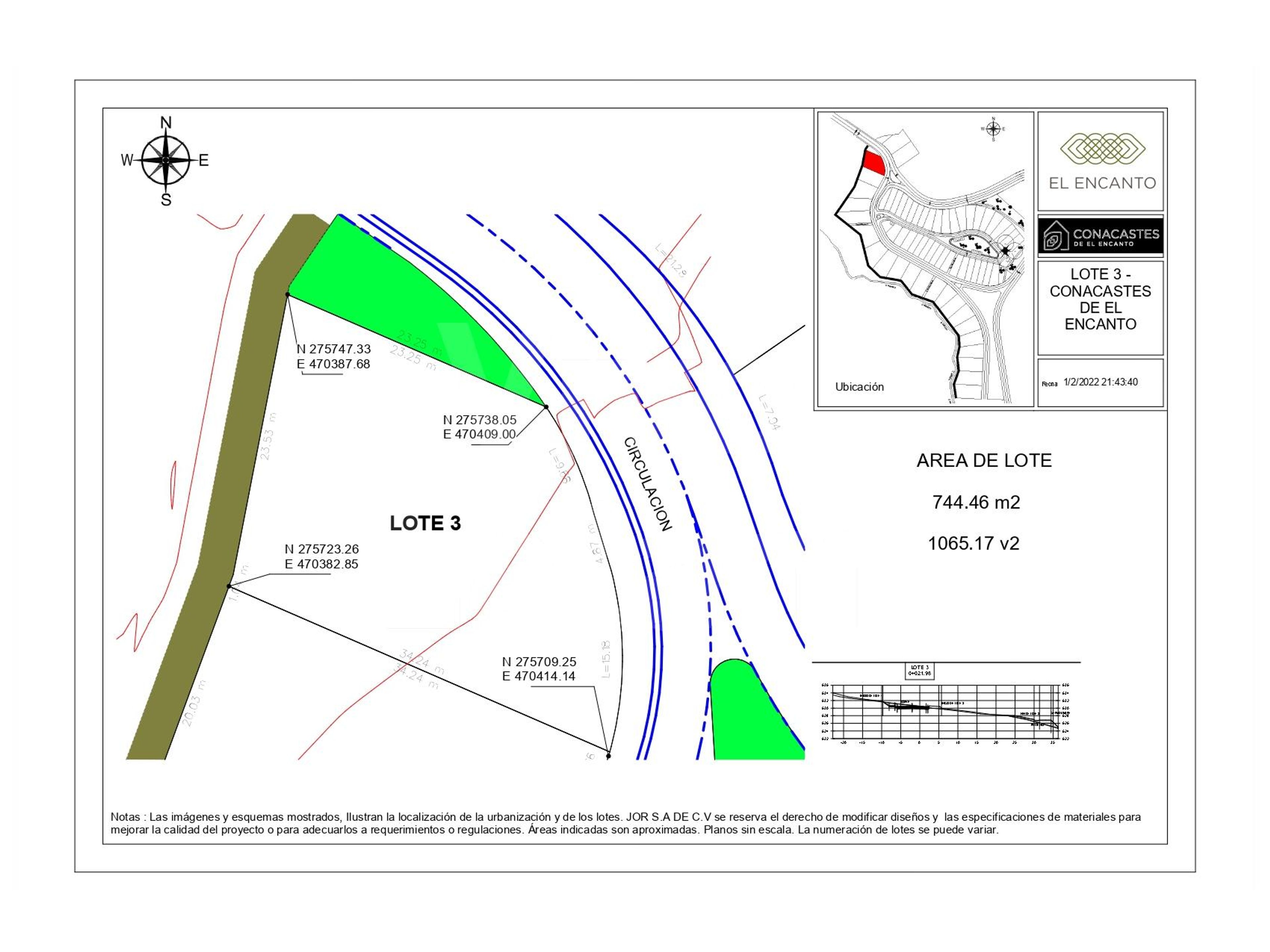 Lote en venta en El Encanto