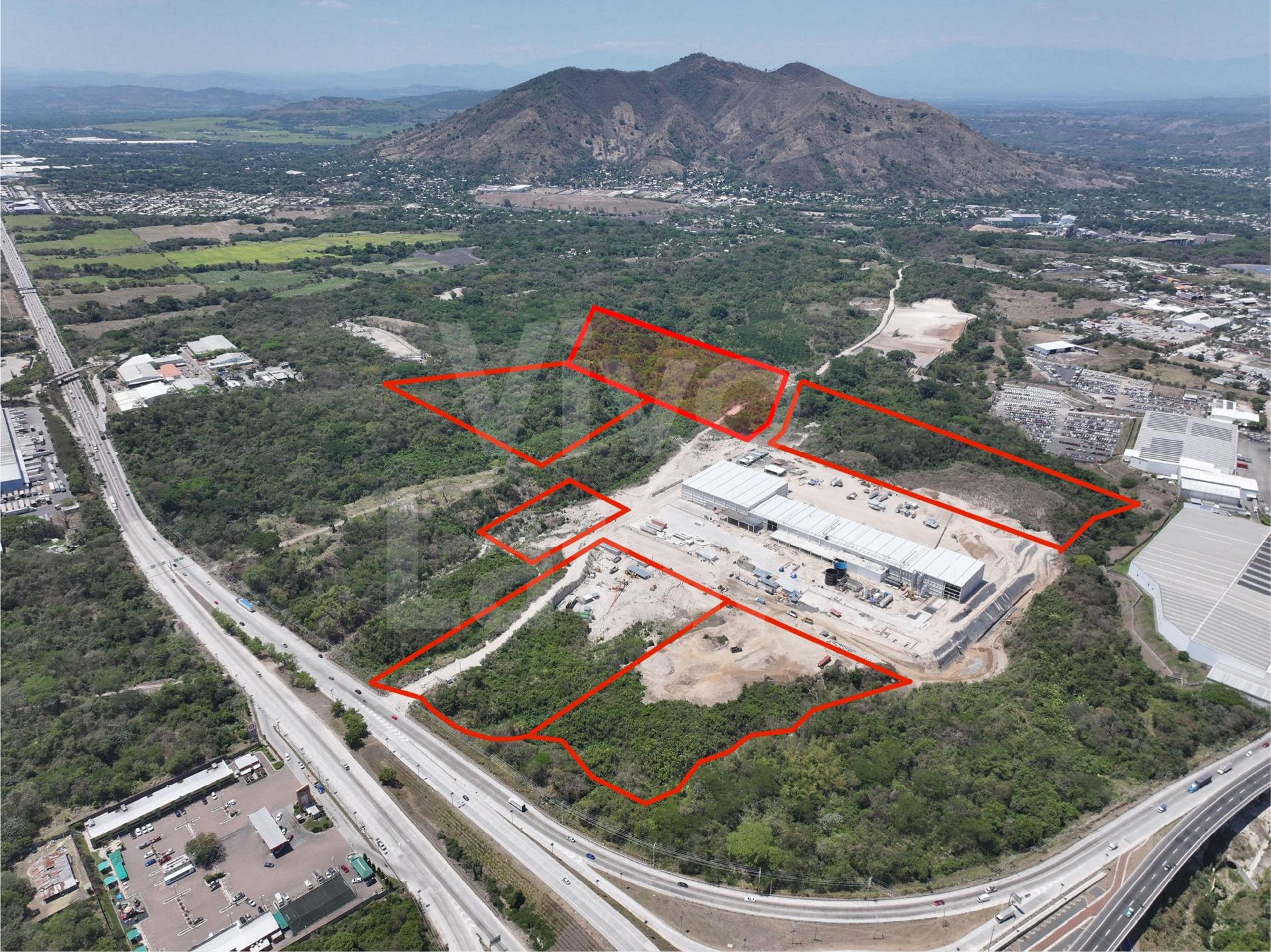 Industrial land for sale in Parque Industrial Apachulco
