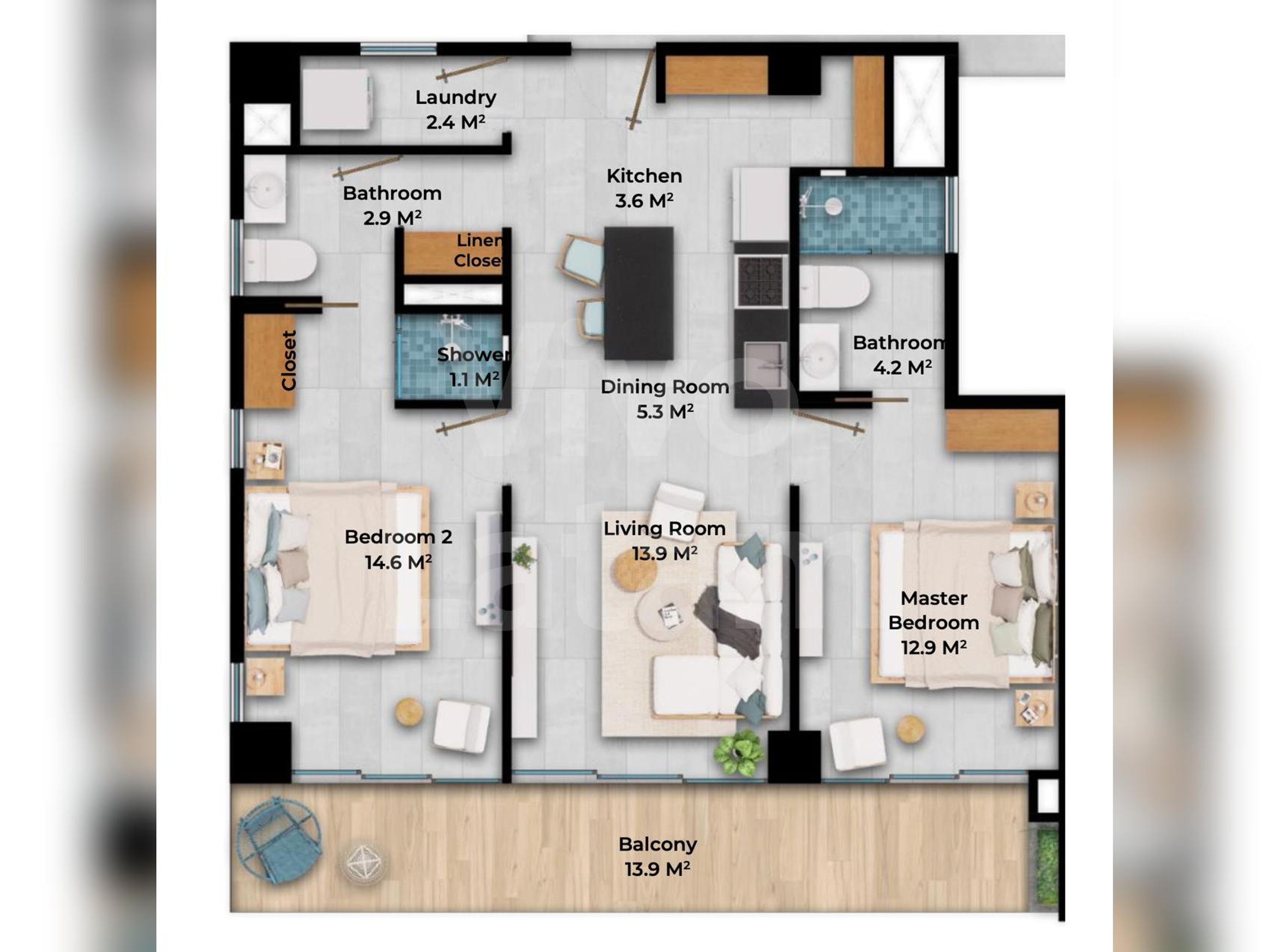 Apartamento en venta en Sonzet Residences