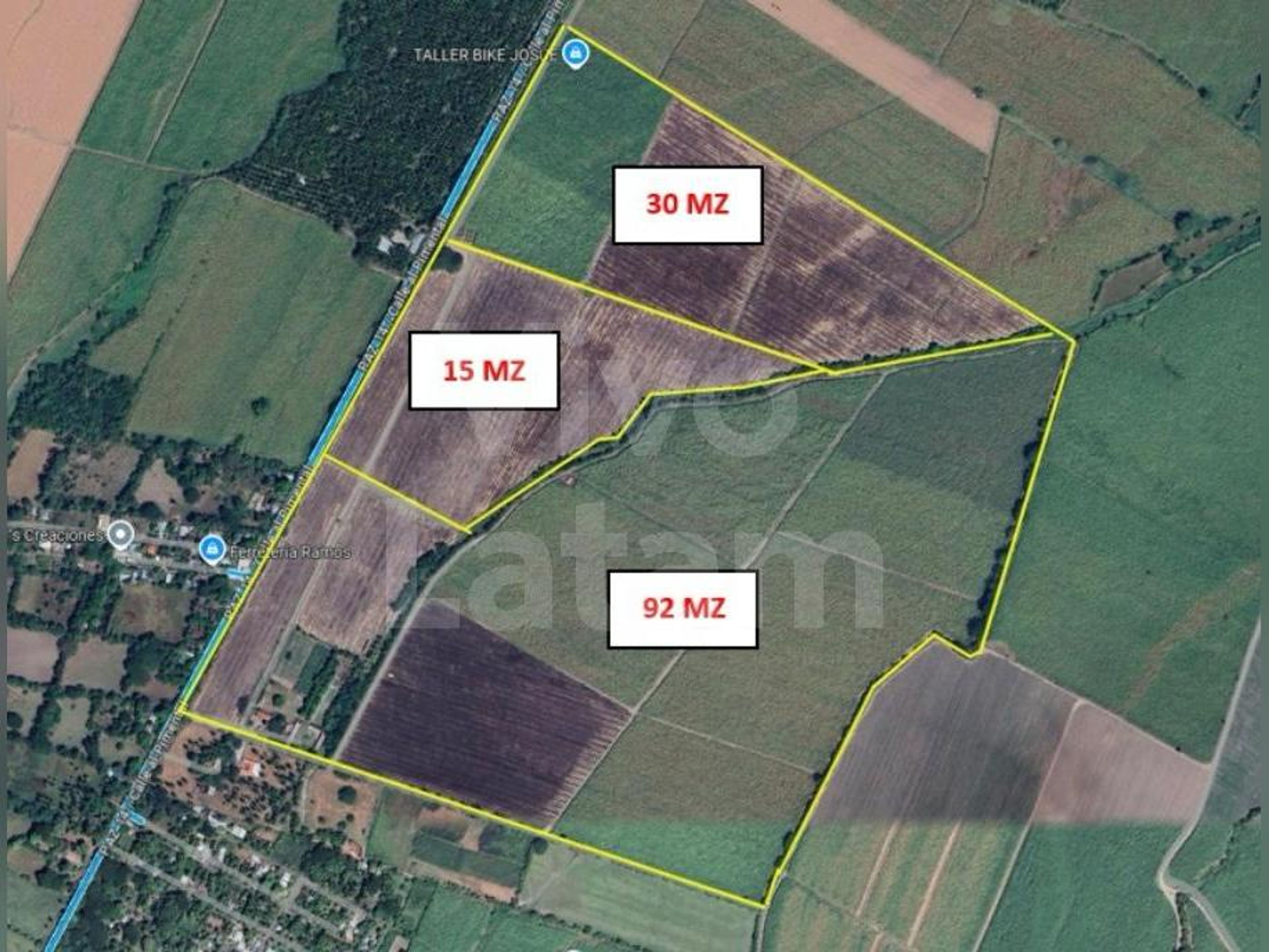 Terreno en venta en San Luis Talpa