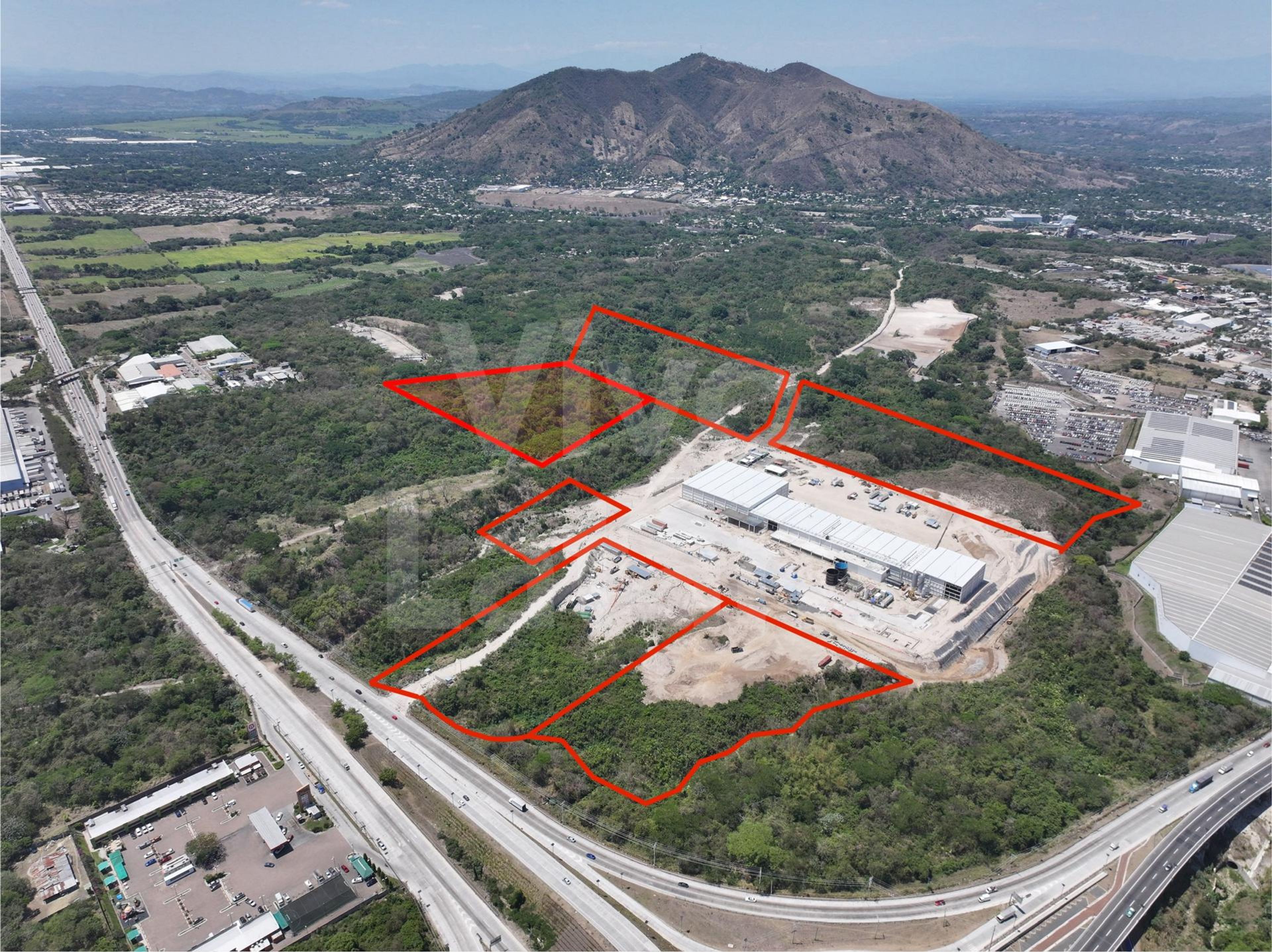 Industrial land for sale in Parque Industrial Apachulco